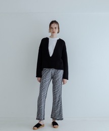 MEYAME スウィッチングパターンスウェット SWITCHING PATTERN SWEAT (BRUSHED LINING) – MEYAME