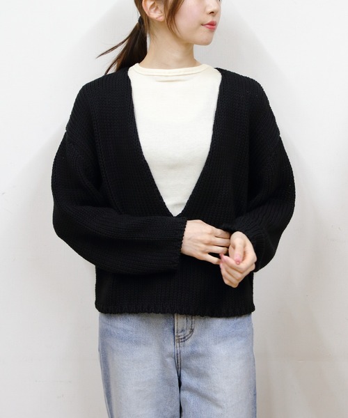 セール】MEYAME/メヤメ ロングスリットニット LONG SLIT KNIT（ニット
