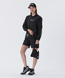 【PING APPAREL】全方向ストレッチリップストップ 2WAYスニードジャック×ショートパンツ <GOLD> (LADIES)