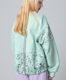 AULA AILA | レースレイヤードプルオーバー(スウェット)