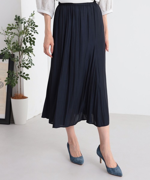 GALLORIA(ギャローリア)の「マーメイドスカート(スカート・レディース・ネイビー/モカ/ボルドー・LL/L/M/S)」の3枚目の写真