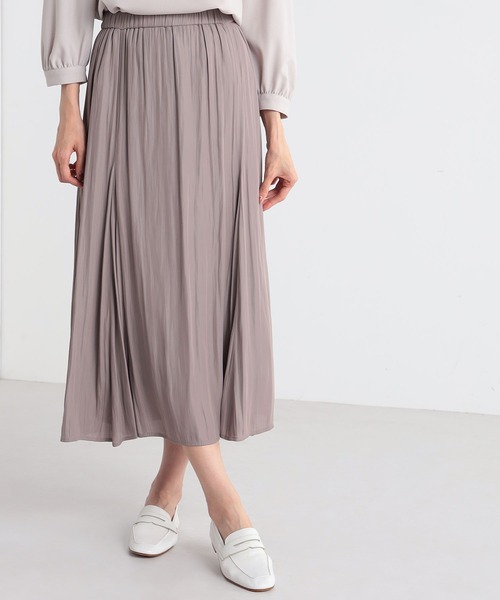 GALLORIA(ギャローリア)の「マーメイドスカート(スカート・レディース・ネイビー/モカ/ボルドー・LL/L/M/S)」の2枚目の写真