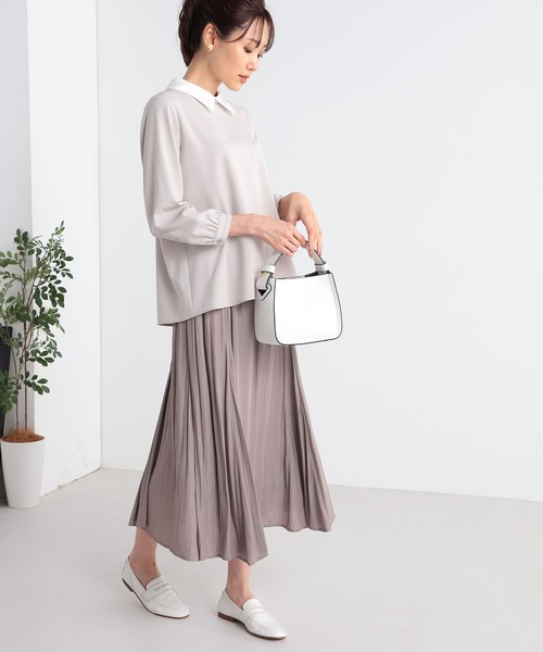 GALLORIA(ギャローリア)の「マーメイドスカート(スカート・レディース・ネイビー/モカ/ボルドー・LL/L/M/S)」の7枚目の写真