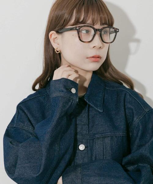 SMELLY（スメリー）の「ウェリントンダテメガネ（メガネ・レディース・ブラウン系その他/ブラック・-）」の16枚目の写真