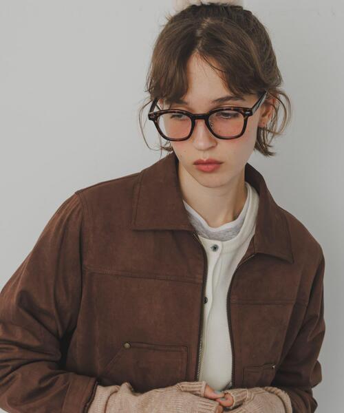 SMELLY（スメリー）の「ウェリントンダテメガネ（メガネ・レディース・ブラウン系その他/ブラック・-）」の18枚目の写真