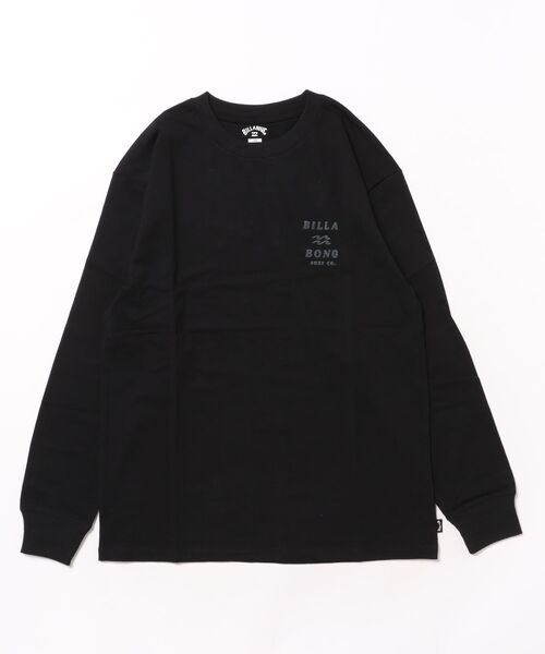 BILLABONG（ビラボン）の「BILLABONG/ビラボン 長袖 Tシャツ ロンT キッズ ロゴ バックプリント 親子コーデ ONE TIME BF016-050（Tシャツ/カットソー・キッズ・クリーム/ブラック・160cm/150cm/140cm）」の9枚目の写真