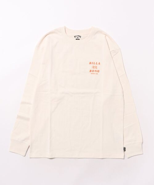 BILLABONG（ビラボン）の「BILLABONG/ビラボン 長袖 Tシャツ ロンT キッズ ロゴ バックプリント 親子コーデ ONE TIME BF016-050（Tシャツ/カットソー・キッズ・クリーム/ブラック・160cm/150cm/140cm）」の10枚目の写真