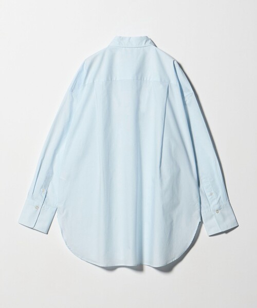 BEAUTY&YOUTH UNITED ARROWS(ビューティーアンドユースユナイテッドアローズ)の「コットンブロード レギュラーカラーシャツ(シャツ/ブラウス・レディース・ホワイト/ライトブルー・FREE)」の14枚目の写真