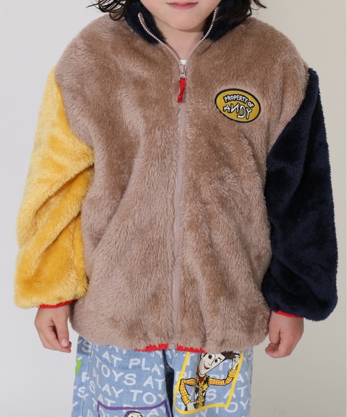 Disney(ディズニー)の「ディズニー トイ・ストーリー 【合体】ボアジャケット 0797K(ブルゾン・キッズ・ベージュ・90cm/110cm/120cm/100cm/130cm/140cm)」の10枚目の写真