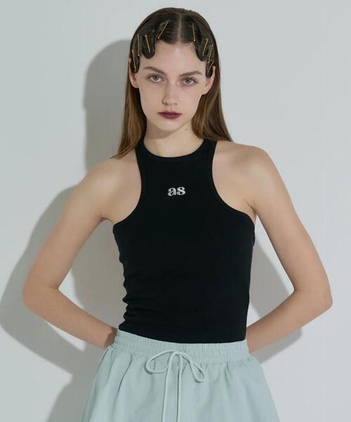 ANNA SUI NYC（アナ スイ エヌ ワイ シー）の「ANNA SUI NYC/アナ スイ エヌワイシー/アメスリタンクトップ（タンクトップ・レディース・ブルー/ブラック/ホワイト・F）」の19枚目の写真