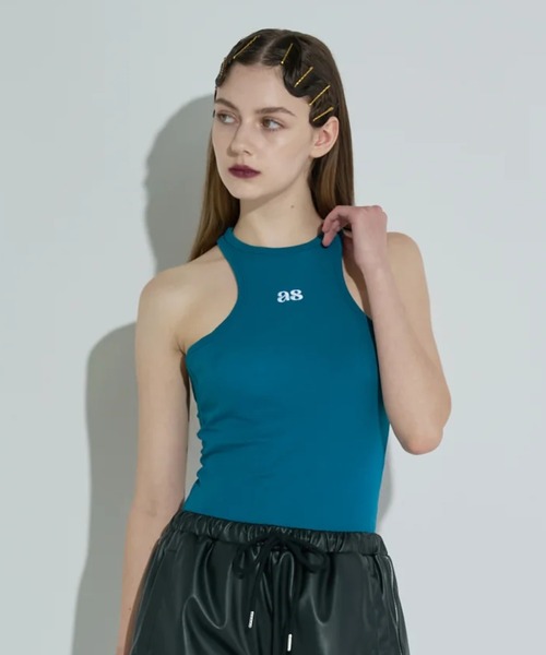 ANNA SUI NYC（アナ スイ エヌ ワイ シー）の「ANNA SUI NYC/アナ スイ エヌワイシー/アメスリタンクトップ（タンクトップ・レディース・ブルー/ブラック/ホワイト・F）」の3枚目の写真