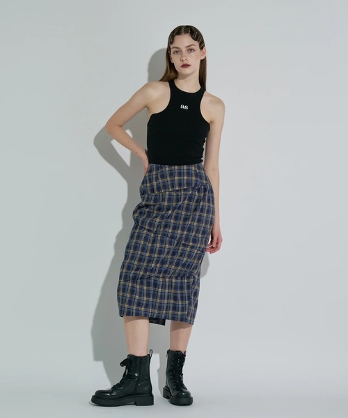 ANNA SUI NYC（アナ スイ エヌ ワイ シー）の「ANNA SUI NYC/アナ スイ エヌワイシー/アメスリタンクトップ（タンクトップ・レディース・ブルー/ブラック/ホワイト・F）」の16枚目の写真