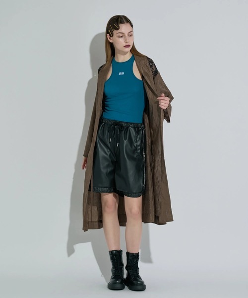 ANNA SUI NYC（アナ スイ エヌ ワイ シー）の「ANNA SUI NYC/アナ スイ エヌワイシー/アメスリタンクトップ（タンクトップ・レディース・ブルー/ブラック/ホワイト・F）」の13枚目の写真