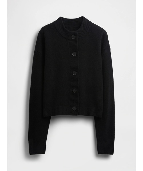 バレンタイン　40 黒カシミアカーディガン バレンタイン 40 黒カシミアカーディガン ファッション