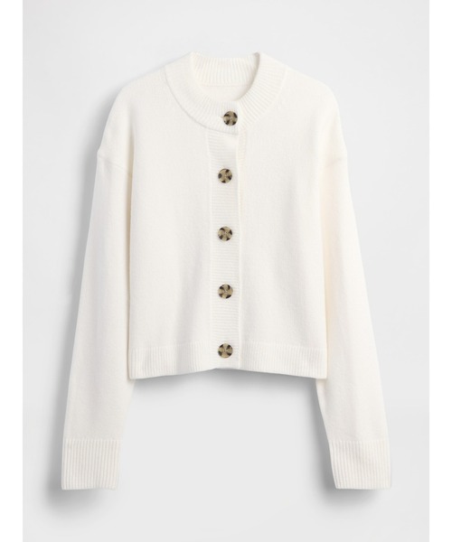 GAP（ギャップ）の「Cashsoft カシミヤタッチ オーバーサイズ チャンキー カーディガン（カーディガン/ボレロ・レディース・ネイビー/ブラック/ライトグレー/キャメル/アイボリー・XS/S/M/L/XL/XXS）」の7枚目の写真