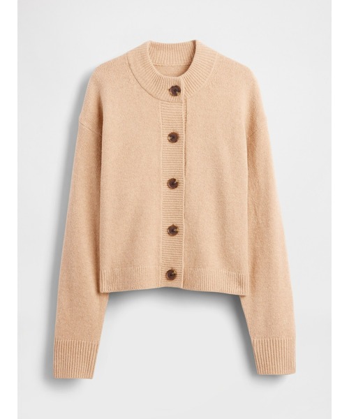 GAP（ギャップ）の「Cashsoft カシミヤタッチ オーバーサイズ チャンキー カーディガン（カーディガン/ボレロ・レディース・ネイビー/ブラック/ライトグレー/キャメル/アイボリー・XS/S/M/L/XL/XXS）」の8枚目の写真