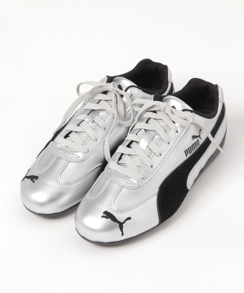 PUMA(プーマ)の「【PUMA(プーマ)】SPEEDCAT METALLIC(MEN)(スニーカー・メンズ・ライトグレー・LARGE/MEDIUM)」の1枚目の写真