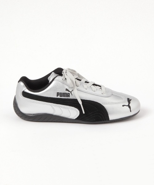 PUMA(プーマ)の「【PUMA(プーマ)】SPEEDCAT METALLIC(MEN)(スニーカー・メンズ・ライトグレー・LARGE/MEDIUM)」の3枚目の写真