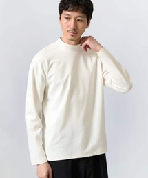 a.v.v（アーヴェヴェ）の「ポンチモックネックカットソー【イージーケア 毛玉になりにくい 速乾 洗濯機で洗える】（Tシャツ/カットソー）」