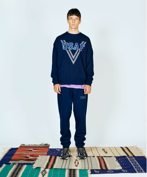 2AM（ツーエイエム）の「JERZEES ジャージーズ / USAF CREW SWEAT（スウェット・メンズ・ネイビー/グレー/ブラック・MEDIUM/LARGE/X-LARGE）」の3枚目の写真