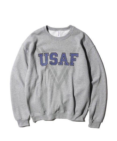 2AM（ツーエイエム）の「JERZEES ジャージーズ / USAF CREW SWEAT（スウェット・メンズ・ネイビー/グレー/ブラック・MEDIUM/LARGE/X-LARGE）」の2枚目の写真