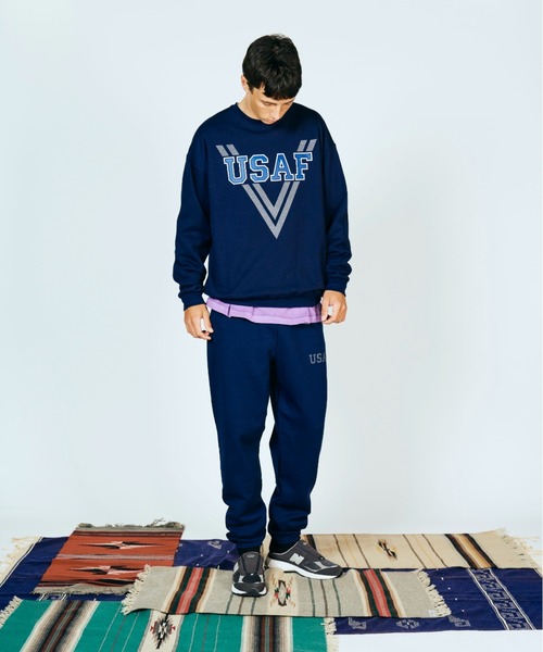 2AM（ツーエイエム）の「JERZEES ジャージーズ / USAF CREW SWEAT（スウェット・メンズ・ネイビー/グレー/ブラック・MEDIUM/LARGE/X-LARGE）」の6枚目の写真