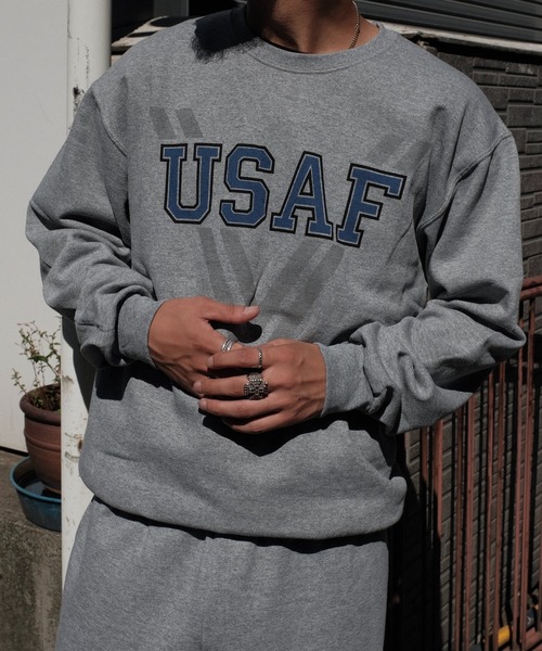 2AM（ツーエイエム）の「JERZEES ジャージーズ / USAF CREW SWEAT（スウェット・メンズ・ネイビー/グレー/ブラック・MEDIUM/LARGE/X-LARGE）」の13枚目の写真