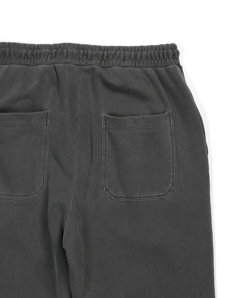 PIGMENT-DYE SWEAT WIDE PANTS：ピグメント加工 スウェットワイド