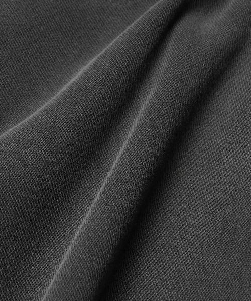 The DUFFER of ST.GEORGE（ザダファーオブセントジョージ）の「PIGMENT-DYE SWEAT WIDE PANTS：ピグメント加工 スウェットワイドパンツ バギーパンツ（スウェットパンツ・メンズ・ベージュ/チャコールグレー/ボルドー・X-LARGE/LARGE/MEDIUM/SMALL）」の7枚目の写真