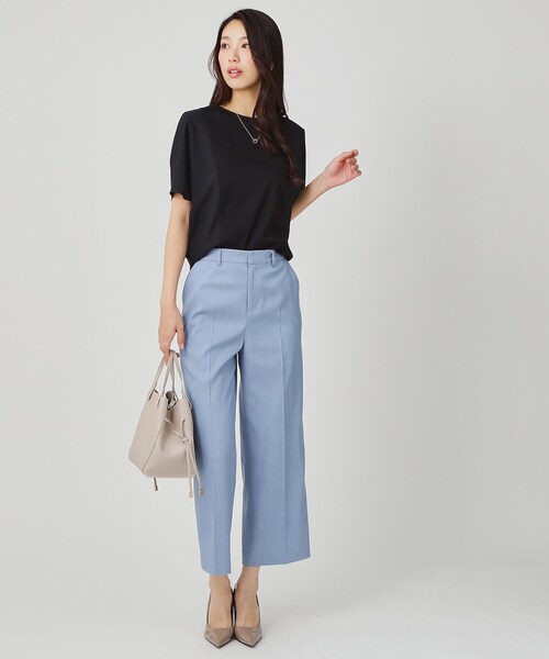 COUP DE CHANCE(クードシャンス)の「【手洗い可/日本製】きれいめデニム風パンツ(その他パンツ・レディース・キャメル/ライトブルー/ネイビー・34/36/38/40)」の16枚目の写真
