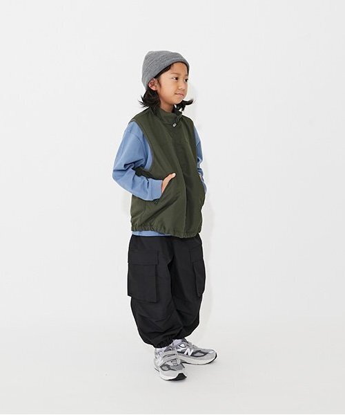 GLAZOS（グラソス）の「【SKIT0LY】【撥水】ZIP UPベスト（ベスト・キッズ・カラフル/カーキ・100cm/120cm/130cm/140cm/110cm）」の14枚目の写真