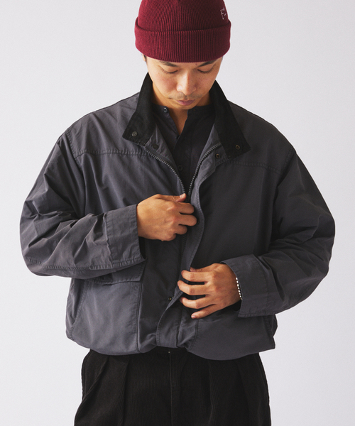 フェード マウンテン スタンドカラー ブルゾン（その他アウター