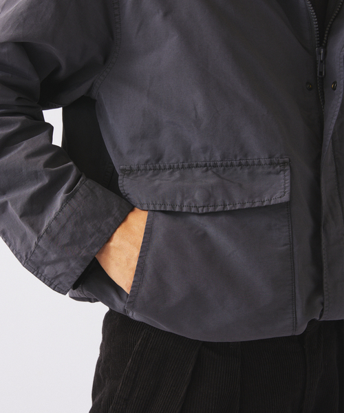 JOURNAL STANDARD relume(ジャーナルスタンダード レリューム)の「フェード マウンテン スタンドカラー ブルゾン(その他アウター・メンズ・オリーブ/ブラック系その他/キャメル・MEDIUM/LARGE)」の20枚目の写真