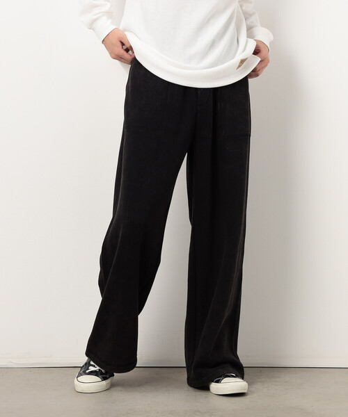 Purple&Yellow（パープルアンドイエロー）の「フロスト加工裏毛 パンツ（その他パンツ・メンズ・ブラウン/ブラック/サックスブルー・MEDIUM/LARGE/SMALL/X-SMALL）」の7枚目の写真