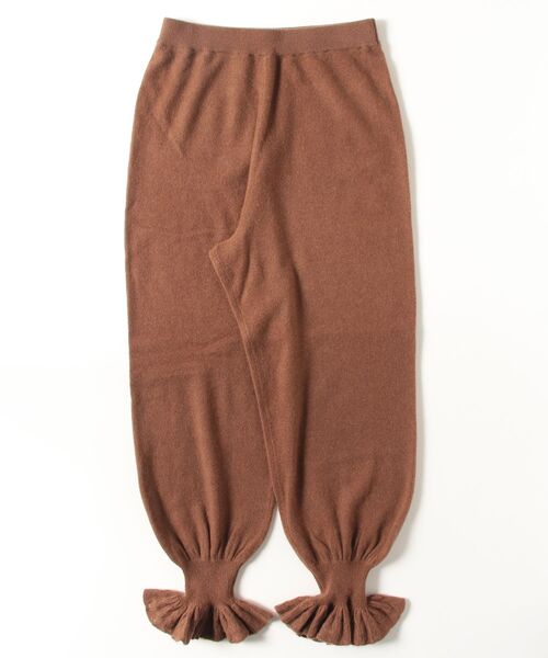 BEAMS COUTURE(ビームスクチュール)の「【1/9値下げ】カシミヤ パンツ(その他パンツ・レディース・ネイビー/ブラウン/ブラウン系その他3・ONE SIZE)」の3枚目の写真