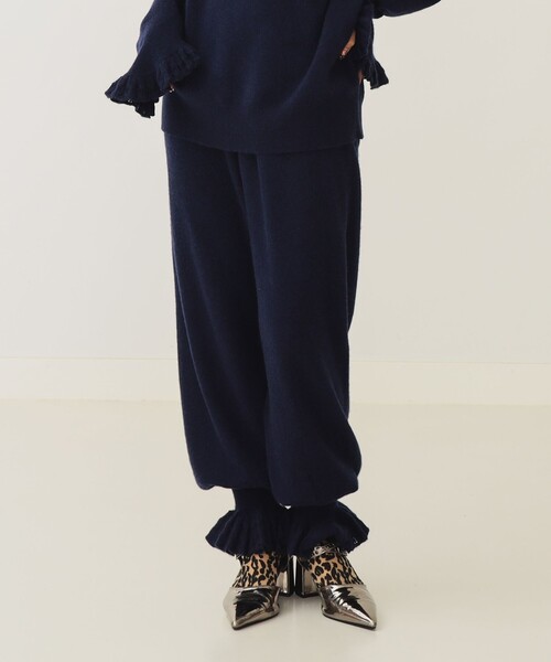 BEAMS COUTURE(ビームスクチュール)の「【1/9値下げ】カシミヤ パンツ(その他パンツ・レディース・ネイビー/ブラウン/ブラウン系その他3・ONE SIZE)」の10枚目の写真