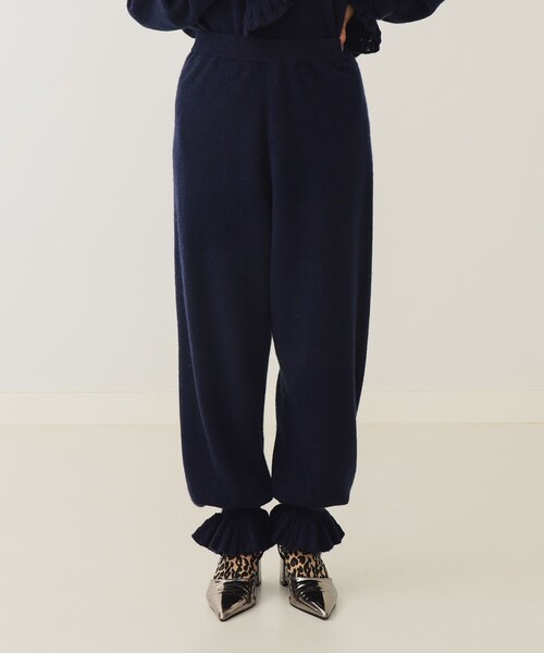 BEAMS COUTURE(ビームスクチュール)の「【1/9値下げ】カシミヤ パンツ(その他パンツ・レディース・ネイビー/ブラウン/ブラウン系その他3・ONE SIZE)」の12枚目の写真