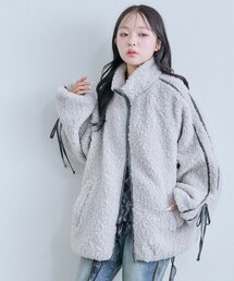 OLIVE des OLIVE | パイピングボアブルゾン(ブルゾン)