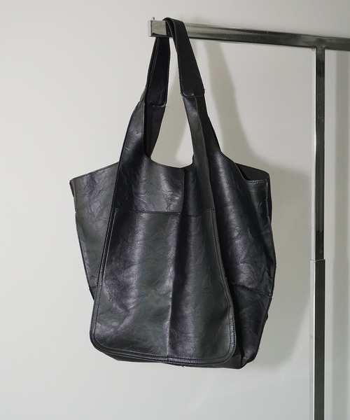 chuclla（チュクラ）の「ソフトレザーショルダーバッグ cha25a014（トートバッグ・レディース・ブラック・FREE）」の14枚目の写真