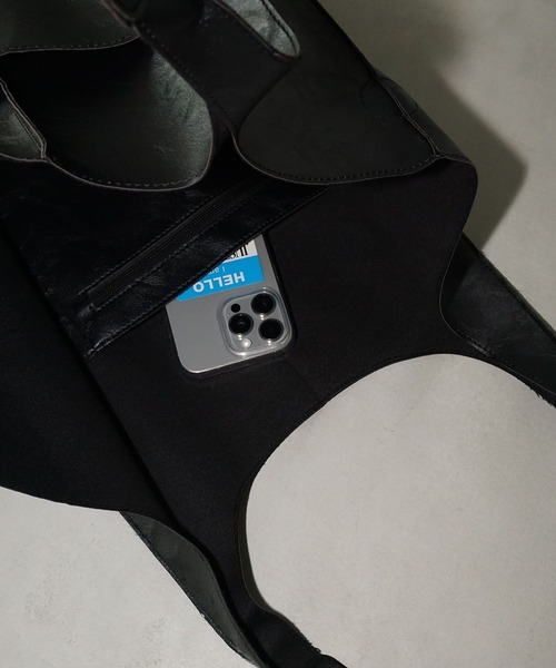 chuclla（チュクラ）の「ソフトレザーショルダーバッグ cha25a014（トートバッグ・レディース・ブラック・FREE）」の16枚目の写真