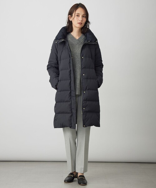 J.PRESS Ladies(J.プレス レディス)の「YAK BLEND Vネック ニット(ニット/セーター・レディース・ベージュ系/ライトグレー系/ブラウン系/ライトグリーン系・SMALL)」の14枚目の写真