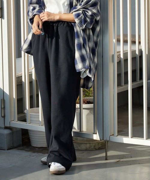 THOUSAND MILE（サウザンドマイル）の「THOUSAND MILE/サウザンドマイル SWEAT PANTS 裏起毛 刺繍ロゴ ベーシックスウェットパンツ（スウェットパンツ・メンズ・ブラック/ライトグレー/チャコール/ネイビー・L/XL/M/XS）」の4枚目の写真