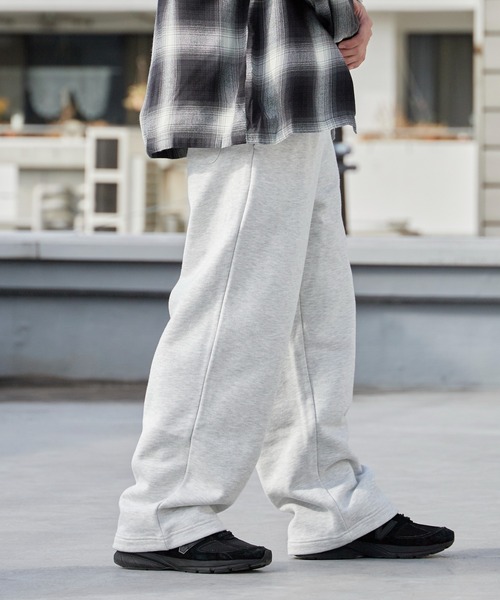 THOUSAND MILE/サウザンドマイル SWEAT PANTS 裏起毛 刺繍ロゴ