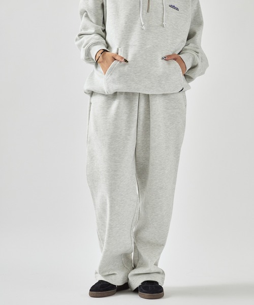 THOUSAND MILE/サウザンドマイル SWEAT PANTS 裏起毛 刺繍ロゴ