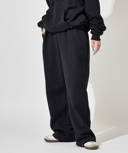 セール】THOUSAND MILE/サウザンドマイル SWEAT PANTS 裏起毛 刺繍ロゴ