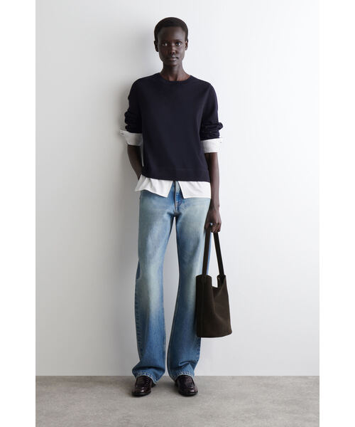 レイヤードメリノウールセーター（ニット/セーター）｜COS（コス）の