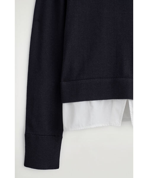 レイヤードメリノウールセーター（ニット/セーター）｜COS（コス）の