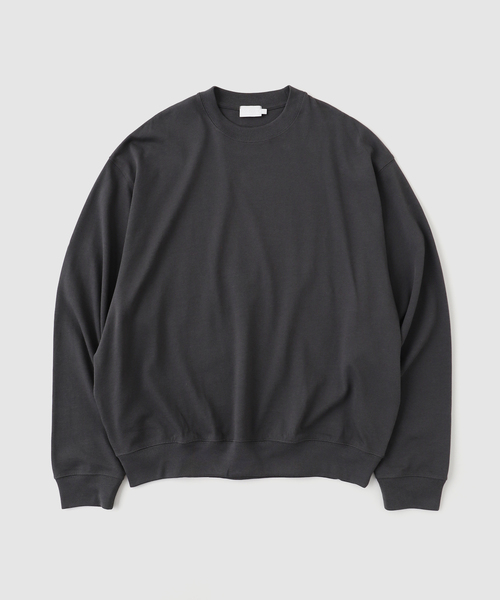 handvaerk(ハンドバーク)の「handvaerk / ハンドバーク CREW NECK L/S T(Tシャツ/カットソー・メンズ・ブラック系その他/チョコ・MEDIUM/LARGE)」の1枚目の写真
