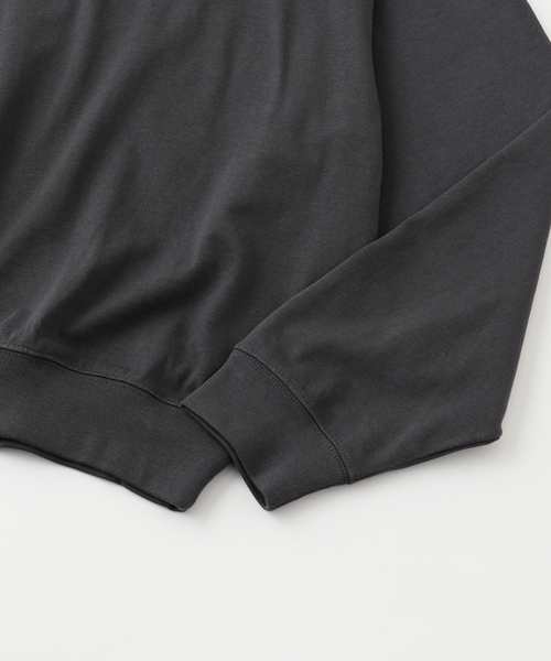 handvaerk(ハンドバーク)の「handvaerk / ハンドバーク CREW NECK L/S T(Tシャツ/カットソー・メンズ・ブラック系その他/チョコ・MEDIUM/LARGE)」の6枚目の写真