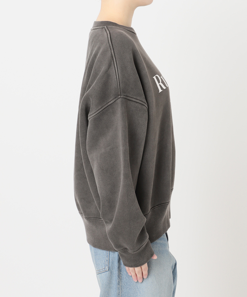 journal standard L'essage（ジャーナルスタンダードレサージュ）の「【RUNNING~】ピグメントスウェットプルオーバー（スウェット・レディース・ブラック/ベージュ/ブラウン・FREE）」の10枚目の写真